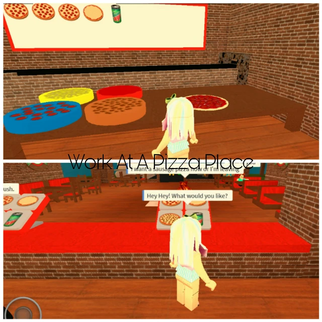 Pizza Cashier Roblox Work At A Pizza Image By Starry