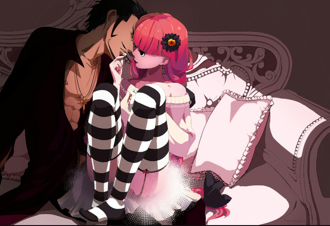 This visual is about onepiece mihawk perona #onepiece #mihawk #perona.